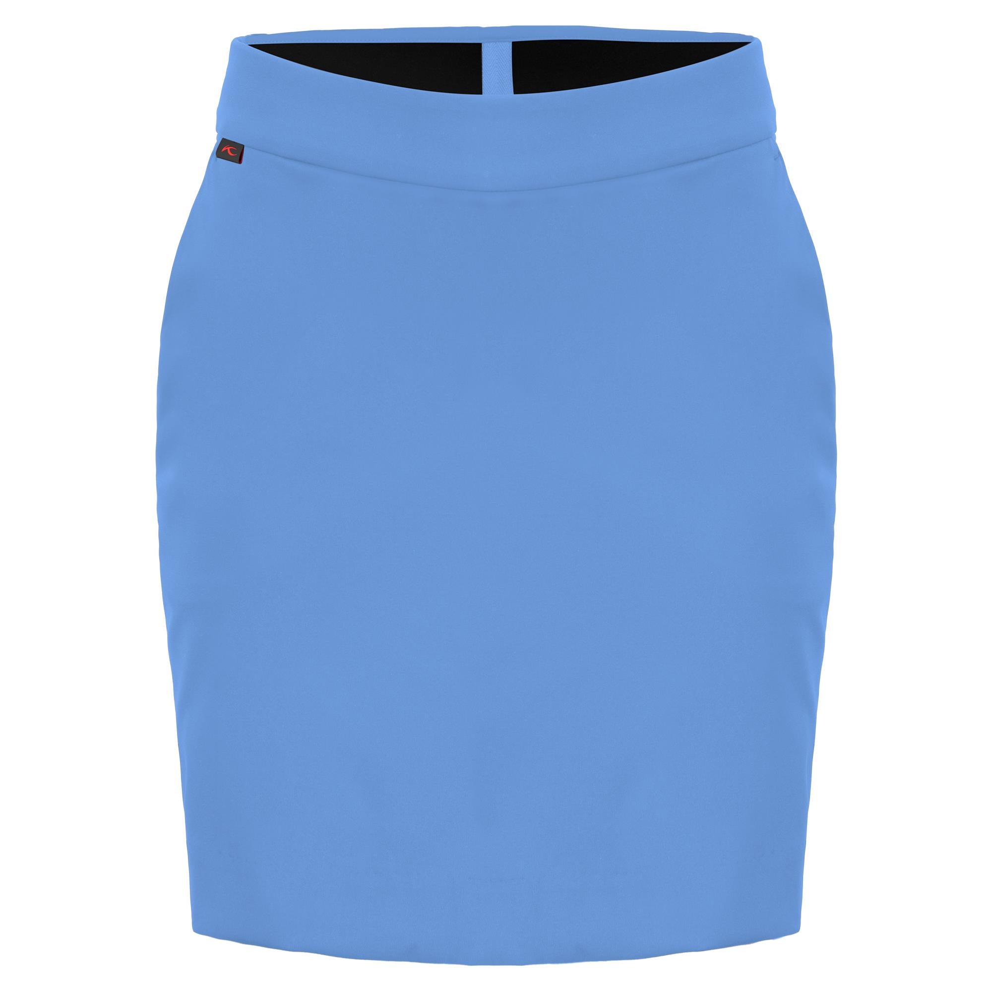 KJUS Susi Pull On Ladies Golf Skort Blue Opal 46CM